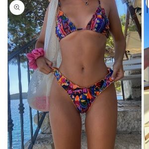 strawberry Milk Mon Sto Posto Dobra Top and Bottom Bikini set